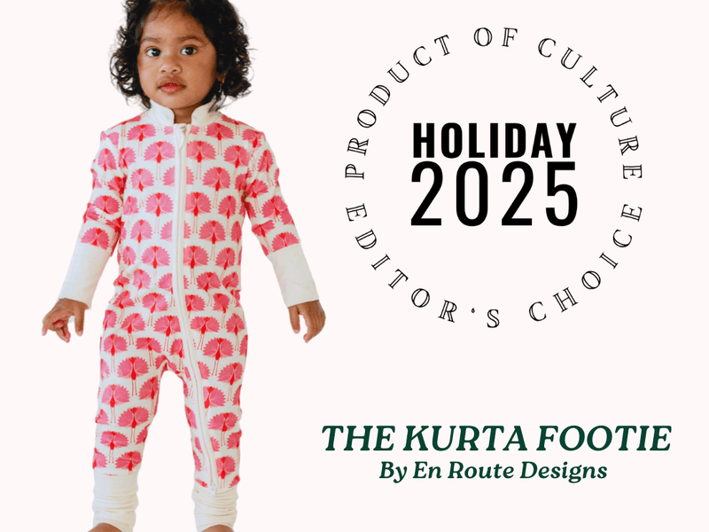 A More Practical Alternative to a Baby Kurta Pajama: The Kurta Footie - En Route Designs