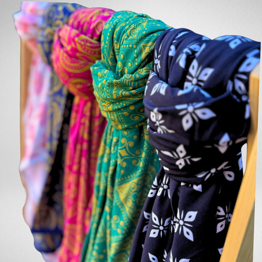 Bamboo Swaddle Blanket in Navy