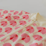 Kurta Footie in peacock pattern