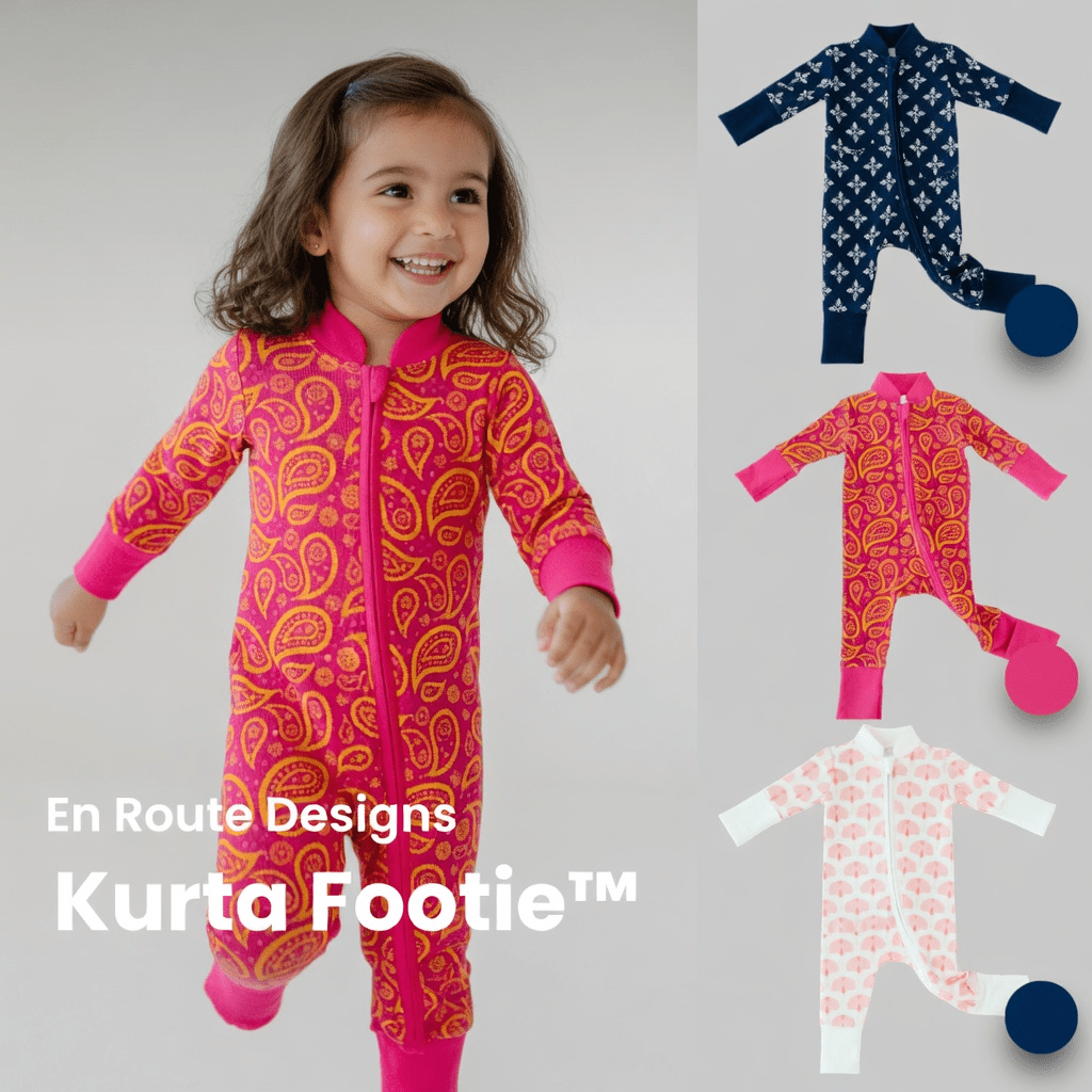Raksha Bandhan Outfits for Babies & Toddlers | Kurta Footie® Gifting Guide - En Route Designs