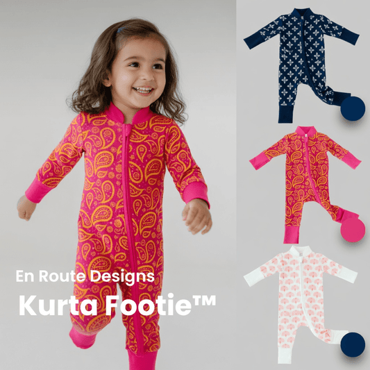 Raksha Bandhan Outfits for Babies & Toddlers | Kurta Footie® Gifting Guide - En Route Designs