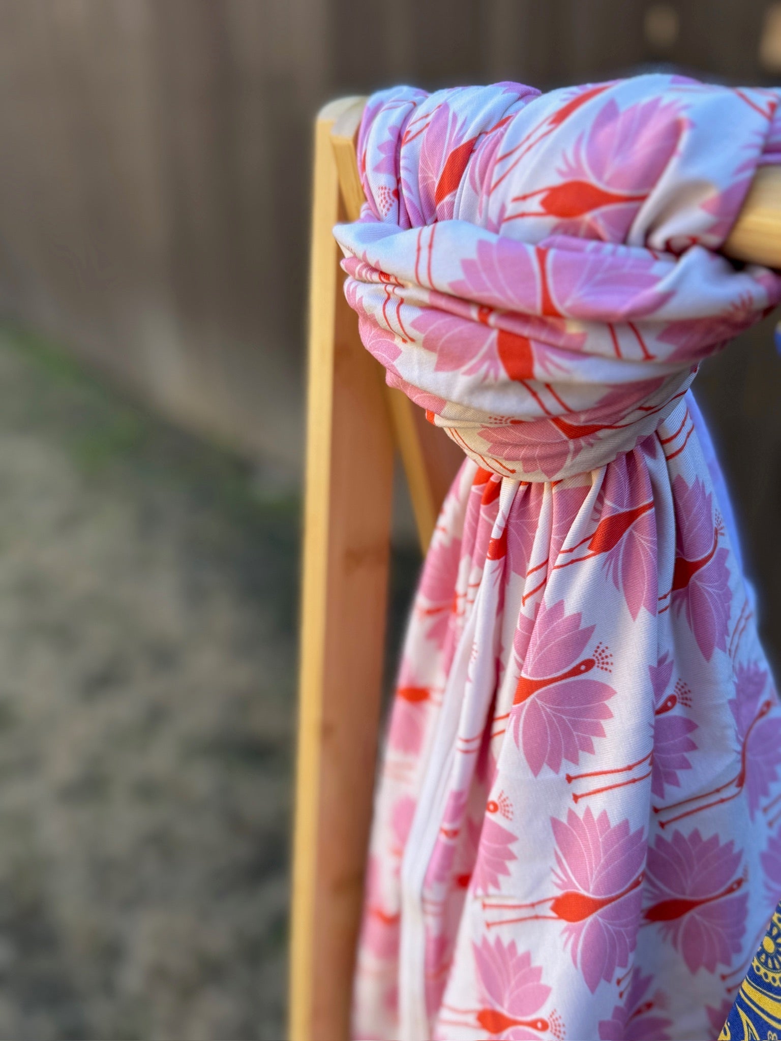 Bamboo Swaddle Blanket in Green Diamond - En Route Designs