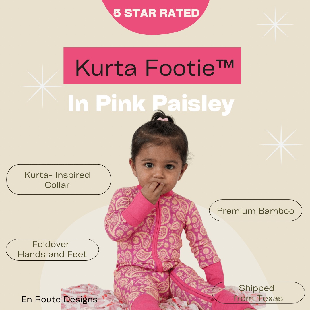 Pink Paisley - En Route Designs